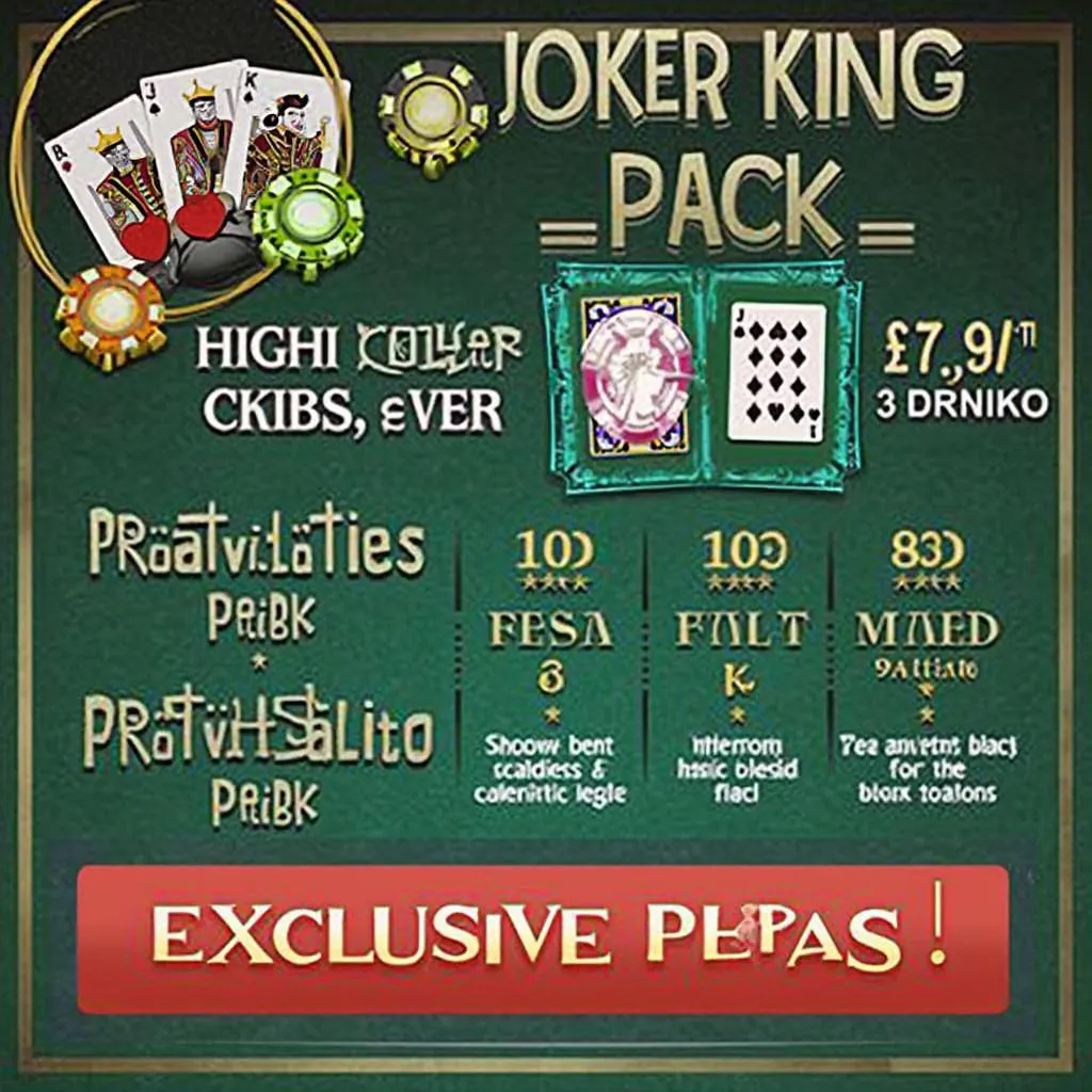Pack Roi du Joker