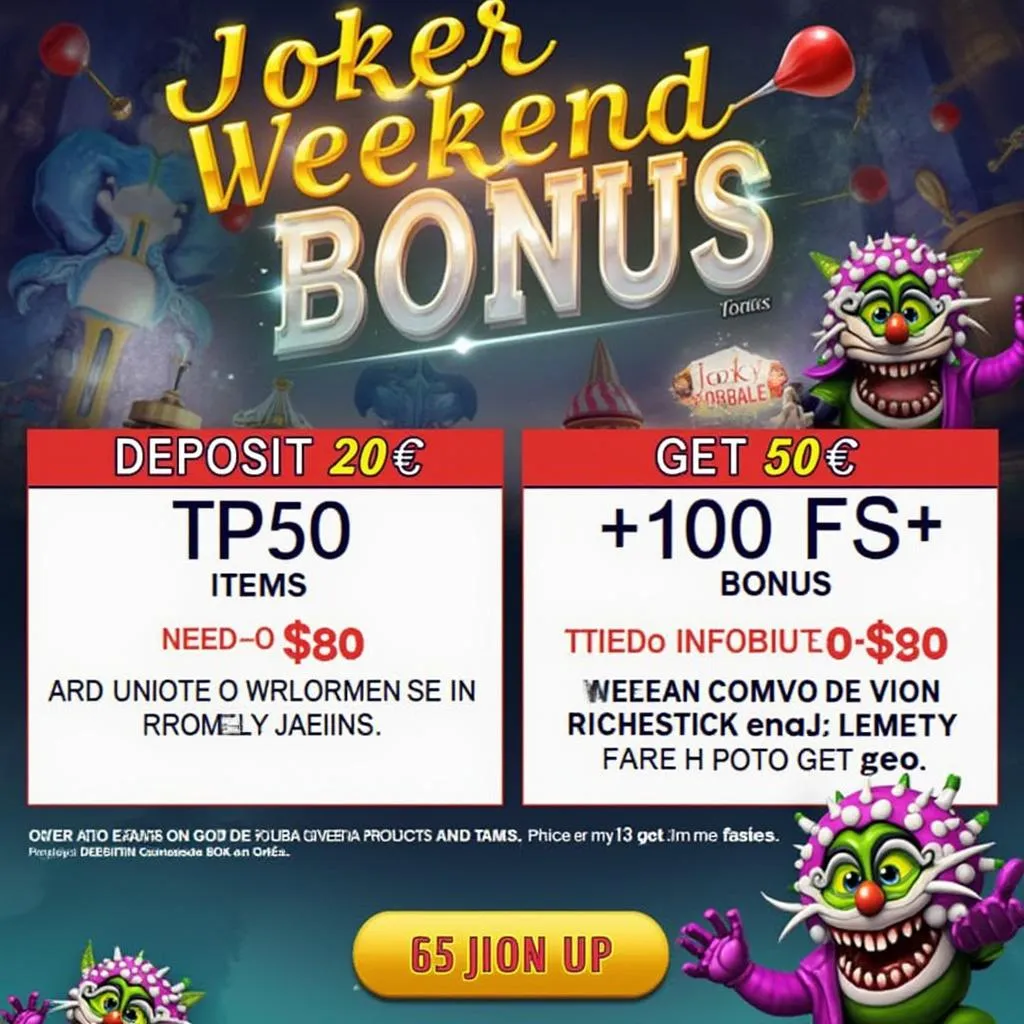 Détail Bonus Joker