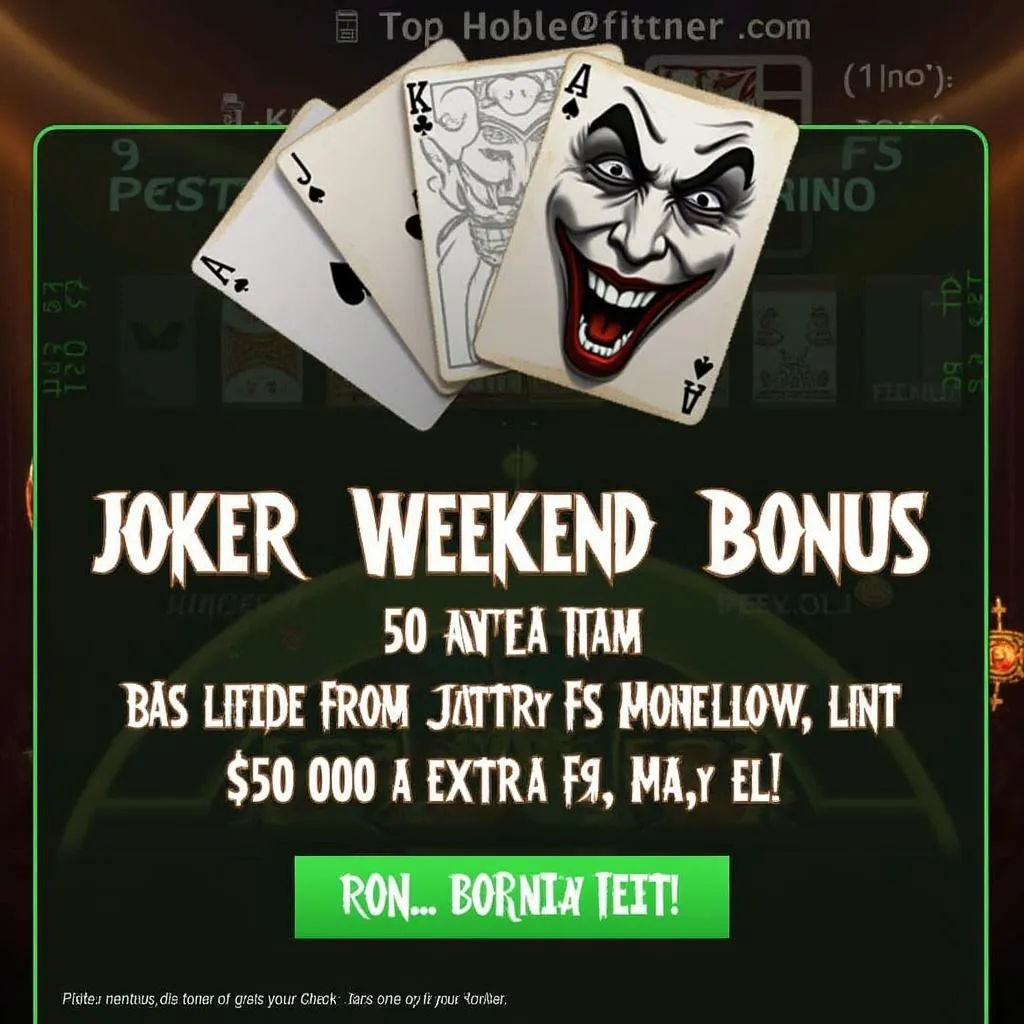 Bonus Weekend Joker