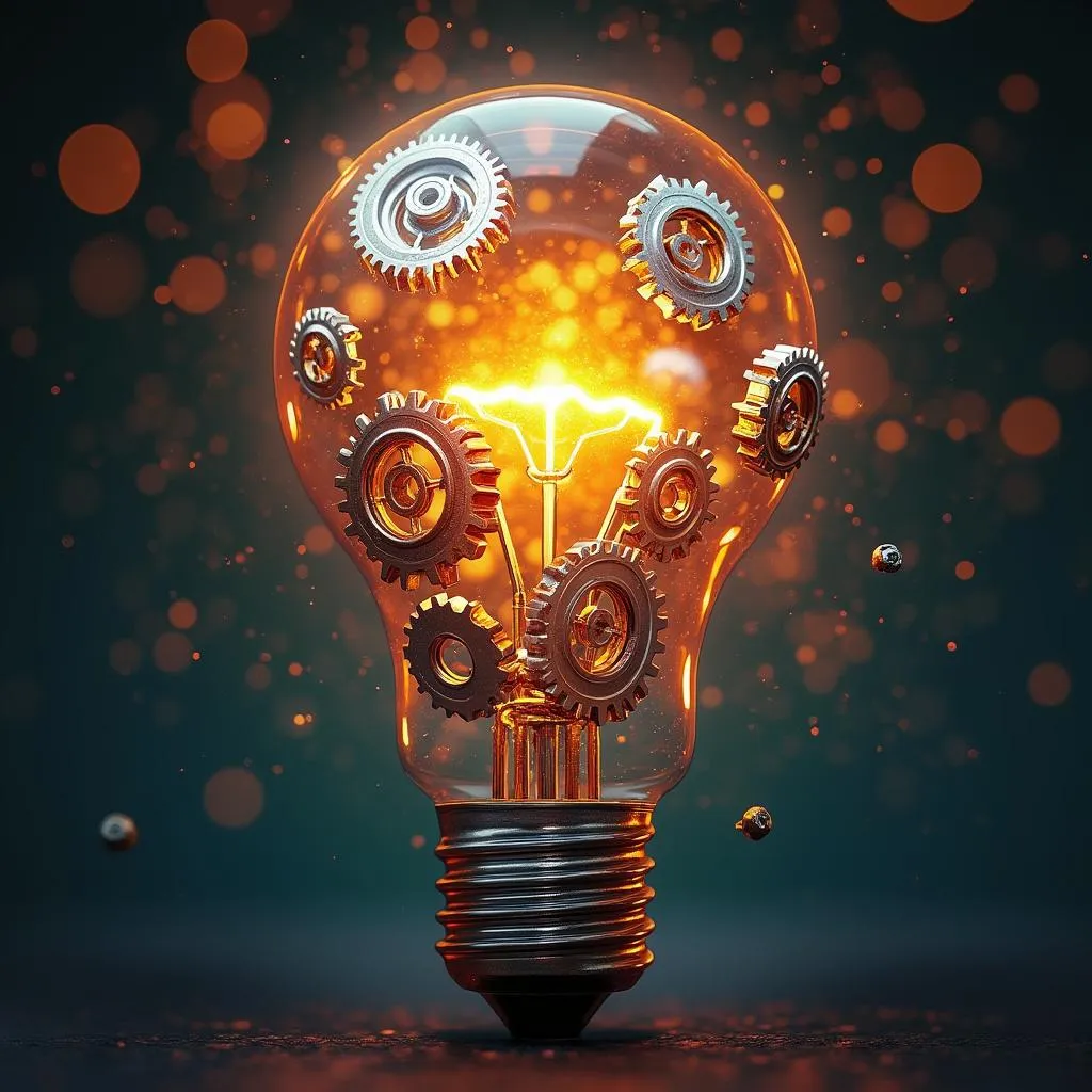 Symbole d'innovation et de créativité
